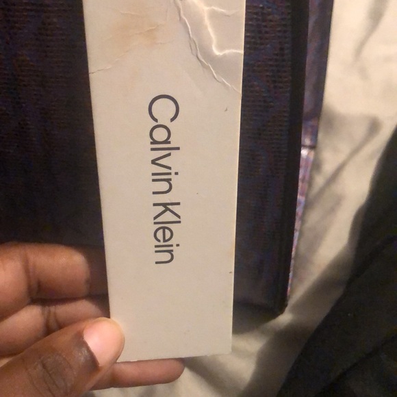 Calvin Klein Margot Textured Logo Emboss Satchel - Picture 13 of 16